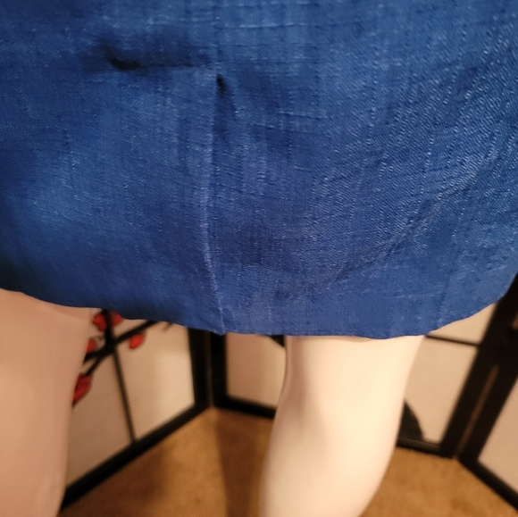 ELLEN TRACY. .COB BLUE PENCIL DRESS W/BELT SIZE 2 NEW TAGS ON - Picture 11 of 11